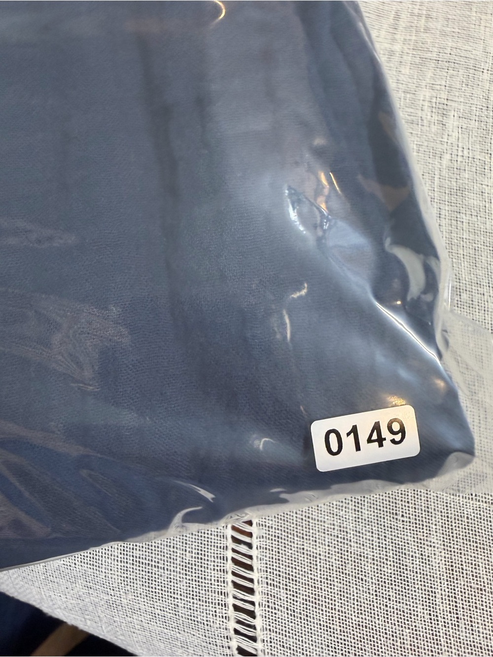 Aritzia Little Moon Women's Sail Shirt 100% Cotton Button-Up Gauze Navy Size Sm - Picture 15 of 15